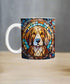 Beagle Suncatcher Artwork Ceramic Mug